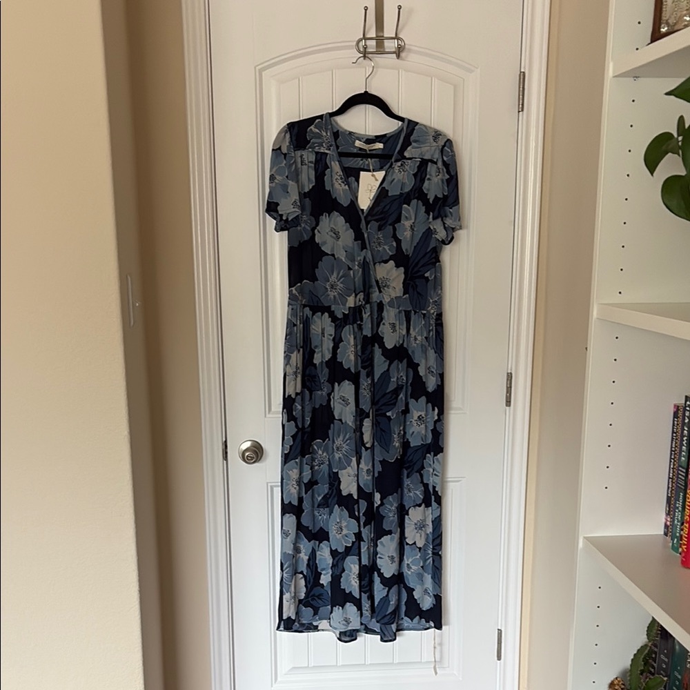 Christy Dawn Floral Blue Dawn Dress